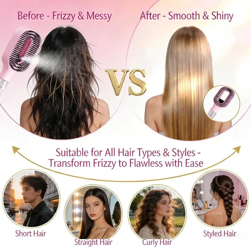 Spray Comb Massage Brush